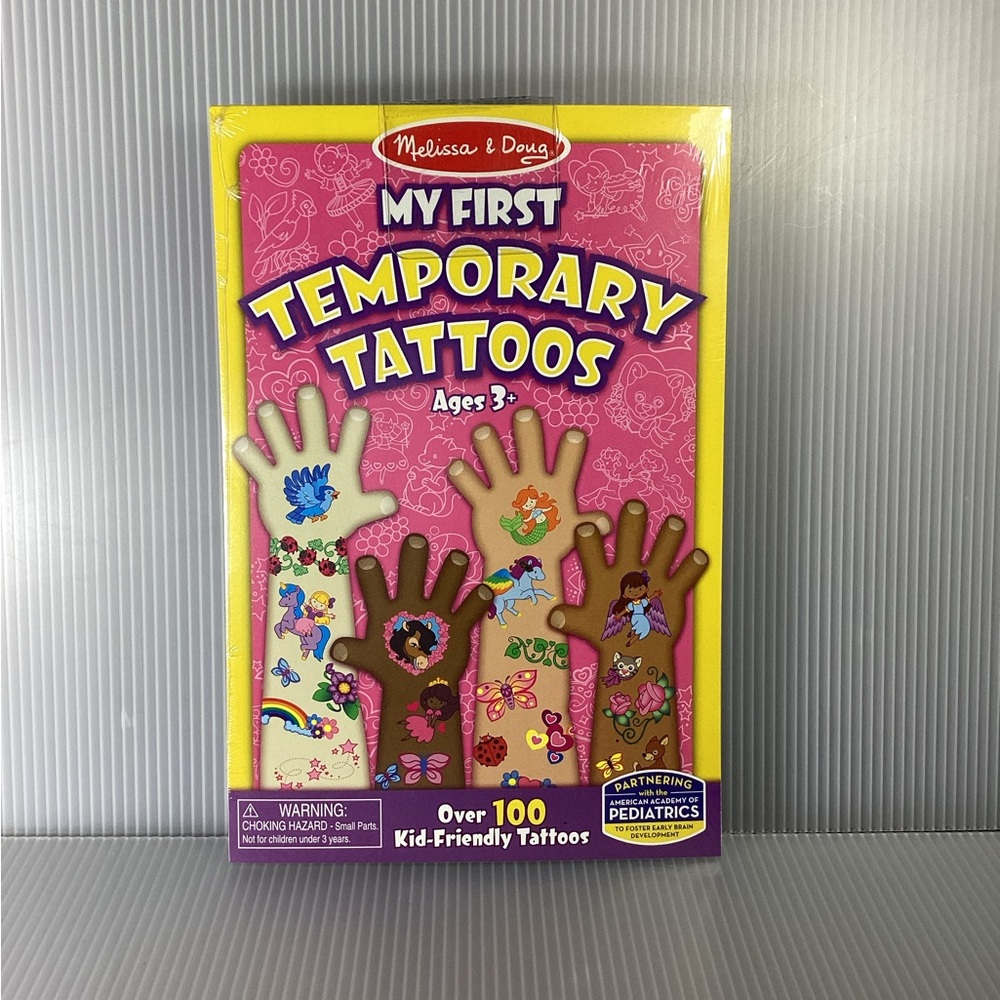 Melissa & Doug My First Temporary Tats (Ages 3+) (Pink)